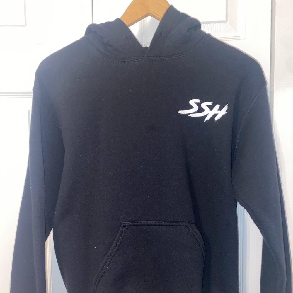SSH Black Pullover Hoodie